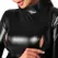 Noir Handmade Orgia Exclusive Black Powerwetlook Bodysuit M, Long Sleeve