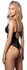 Obsessive Lobellis Black Body M/L - Soft Lace, Adjustable Straps