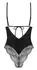Obsessive Lobellis Black Body M/L - Soft Lace, Adjustable Straps