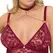 Cottelli CURVES Body Crveni 3XL - Elegantna Čipka i Velur Podvezica Dizajn