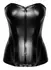 Noir Handmade Orgia Mysteria Korzet Top Powerwetlook Crna XL