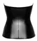 Noir Handmade Orgia Mysteria Korzet Top Crna S - Powerwetlook, Prednji Rajsferšlus