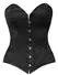 Cottelli PARTY Strapless Full Cup Corsage S Black Matte Finish