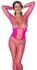 Cottelli Collection Fantasy Roze Body Čarape sa Rhinestone Strukom