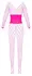 Cottelli Collection Fantasy Roze Body Čarape sa Rhinestone Strukom