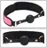 Liebe Seele Vivid Sakura 8-Piece Bondage Set Glossy Pink Gold Details