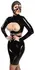 Bad Kitty Lace Head Mask Black - Stretchable Elegant Design