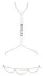 Cottelli ACCESSOIRES Zlatni body lanac sa hologramskim draguljima, podesiv
