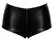 Noir Orgia Mysteria Powerwetlook Hot Pants Crna S