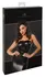 Noir Orgia Exclusive Korzet Top L Crni Wetlook Podesive Naramenice