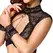 Cottelli Bondage Set Veša L sa Čipkom, Ovratnikom i Skidivim Lancima