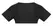 Svenjoyment Crni Mrežasti Crop Top L Mat Izgled Podesivi Kaiš