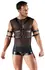 Svenjoyment BONDAGE Powernet Majica XL sa Podesivim Pojasom Set Crni