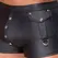 NEK Mat Crne Muške Pantalone sa D-Ring Akcentima, Veličina M