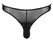 Svenjoyment Men's Transparent Net Pouch S/M - Black, Stretch-Fit Design