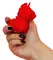 Unihorn Cupids Beau vibrator sa srcolikim jezikom, roze, 9cm