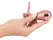Belou Rose Gold Dual Stimulation Vibrating Bullet with Remote Control