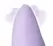 JimmyJane Hello Kiss Pro Compact Lay-On Vibrator with Suction & Licking Modes