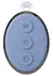 Jimmyjane Pulsus P-Spot Dual Action Silikonski intimni masažer crna