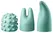 JimmyJane Canna Multifunctional Massage Wand with 3 Attachments, Black