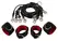 You2Toys Bondage Set 9 pcs Black - Versatile Adjustable System