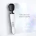 Doxy Die Cast R Rechargeable Wand Stardust White - Cordless Aluminum Model