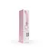 Nobu Rose Slider Pink Glass Intimate Device - Curved, Hypoallergenic, 19cm