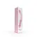 Nobu Glass Gems Rose Bead Wand Pink - Artistic Glass Pleasure Tool