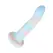 Nobu DG25 Rainbow Large Silicone Model with Suction Cup, Tie-Dye Finish