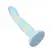 Nobu DG25 Rainbow Large Silicone Model with Suction Cup, Tie-Dye Finish