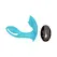 Nobu Lota Turquoise - Silicone Wearable Vibrating System with Remote