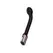 Nobu Gaya Black - Long-Reach Curved Vibrating Massager, 10 Modes
