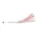 Sportsheets S&M Peaches n CreaMe Striped Flogger Krema-Narandžasta 32in