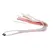 Sportsheets S&M Peaches n CreaMe Striped Flogger Krema-Narandžasta 32in