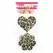Lovetoy Nipple Covers Set Leopard Hearts & Flowers Reusable 2 Pairs