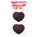 Lovetoy Diamond Hearts Reusable Silicone Nipple Covers 2pcs