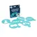 Offensive Stencils Coffee & Dessert Template Set, 6 Pieces, 10 cm, Plastic