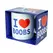 I Love Boobs Šolja Bela 400 ml - Humoristična Štampana Keramička Šolja, Bezbedna za Mašinu za Sudove