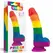 Lovetoy Prider Silicone Rainbow Model 20.5 cm with Suction Base