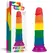 Lovetoy Prider Silicone Rainbow Model with Suction Cup 18.5 cm