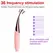 Nana Spot Rose Gold Intimate Massager Waterproof 36 Modes Pink 16cm