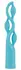 You2Toys Fabulous intimni uređaj tirkizni silikon 25cm vodootporan