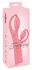 You2Toys Fabulous Dual Motor vibrator roze 25cm vodootporan silikon