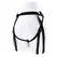 Sportsheets Hidden Pocket Strap-On Set with Remote Vibrator, Black