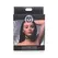 Collared Vixen Slim PU Leather Choker with Silver O-Ring, Black, Adjustable
