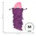 Satisfyer Treasure Bag M Violet - Antimicrobial Storage Pouch