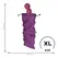 Satisfyer Treasure Bag XL Violet - Large Protective Storage Pouch