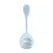 Satisfyer Smooth Petal Connect App nosivi intimni uređaj Svetlo plavi
