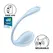 Satisfyer Smooth Petal Connect App nosivi intimni uređaj Svetlo plavi