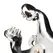 Tyrant Spiked Clover Clamps - Metal Pressure System, 14.75